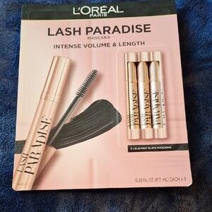 L'Oreal Lash Paradise Mascara Trio - Black